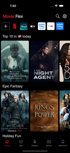 Movie Plex App Screenshot